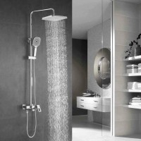 Душевая система Shevanik S8236, цвет хром
