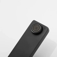 Смеситель для раковины с гигиеническим душем Shevanik S8271H, цвет черный матовый