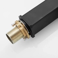 Смеситель для раковины с гигиеническим душем Shevanik S8271H, цвет черный матовый