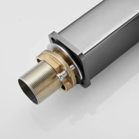 Смеситель для раковины с гигиеническим душем Shevanik S8271T, вороненая сталь, gunmetal