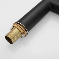 Смеситель для раковины Shevanik S8401H, цвет черный матовый