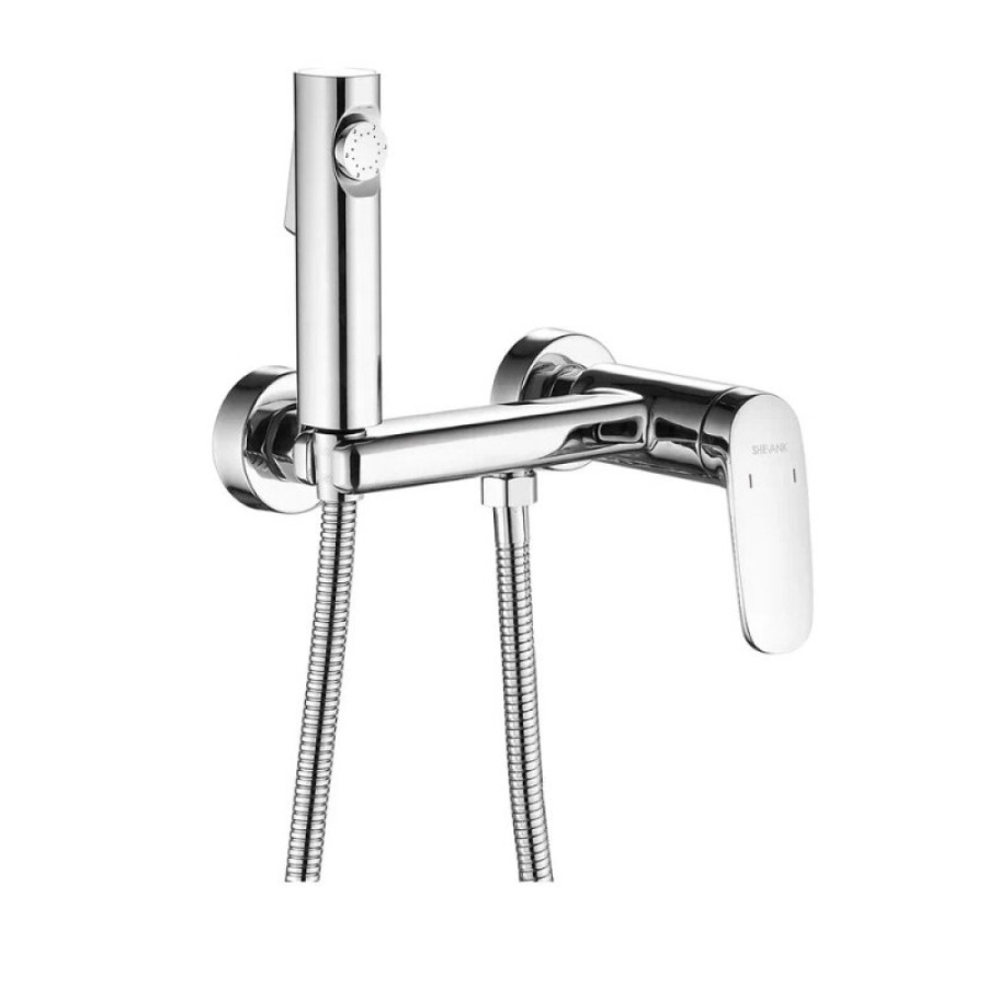 Гигиенический душ Shevanik S8505-1, со смесителем, цвет хром
