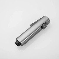 Гигиенический душ Shevanik S8505T-1, со смесителем, вороненая сталь, gunmetal