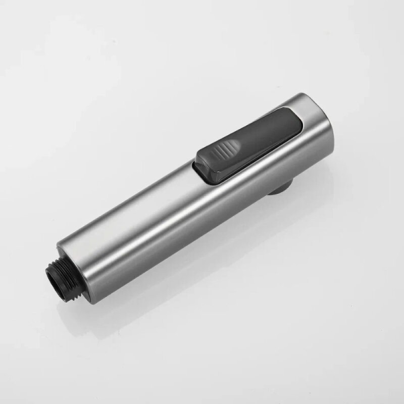 Гигиенический душ Shevanik S8505T-1, со смесителем, вороненая сталь, gunmetal
