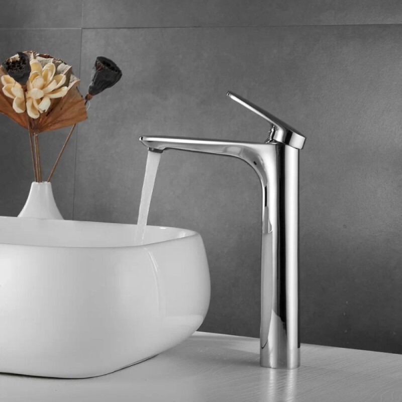 Смеситель для раковины Shevanik S8511, цвет хром