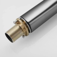 Смеситель для раковины Shevanik S8511T, вороненая сталь, gunmetal