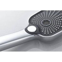 Смеситель для ванны и душа Shevanik S8522, с душевым гарнитуром, цвет хром