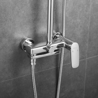 Душевая система Shevanik S8536, цвет хром