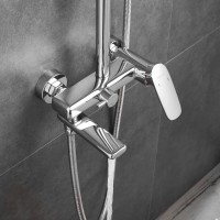 Душевая система Shevanik S8536, цвет хром