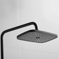 Душевая система Shevanik S8536H, цвет черный матовый