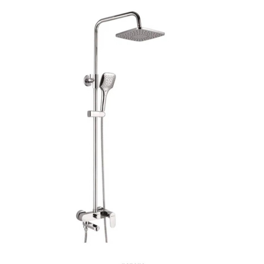 Душевая система Shevanik S8636, цвет хром