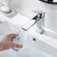 Смеситель для раковины Shevanik S8901-1, цвет хром
