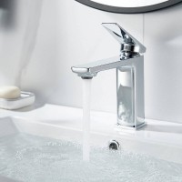 Смеситель для раковины Shevanik S8901-1, цвет хром