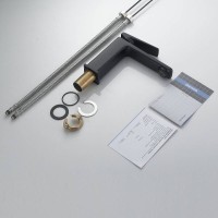 Смеситель для раковины Shevanik S8901H-1, цвет черный матовый
