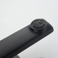 Смеситель для раковины Shevanik S8901H-1, цвет черный матовый