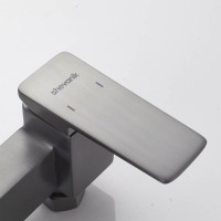 Душевая система Shevanik S8936T, цвет вороненая сталь, gunmetal