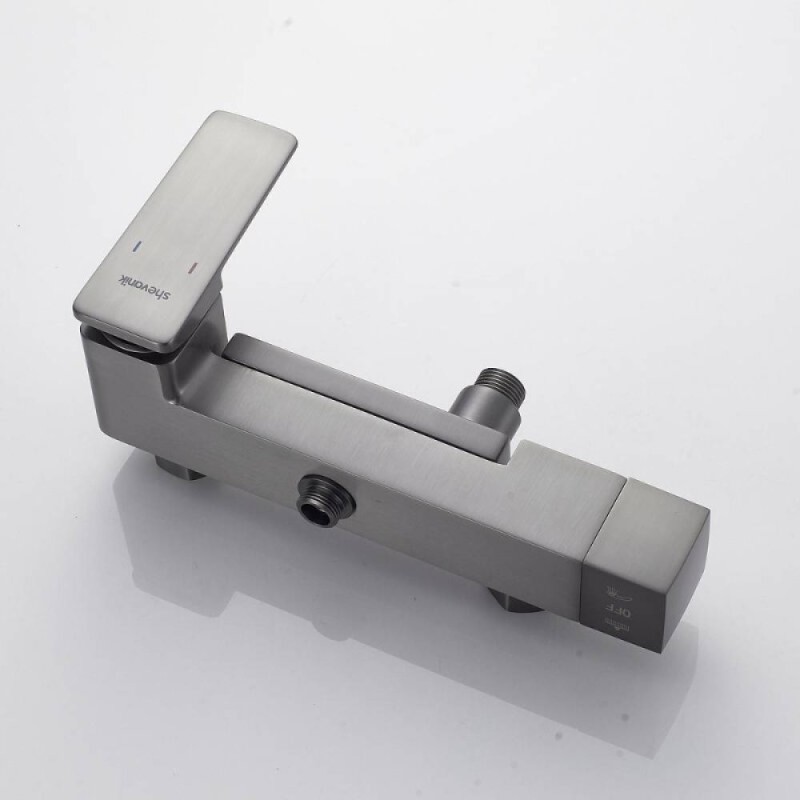 Душевая система Shevanik S8936T, цвет вороненая сталь, gunmetal