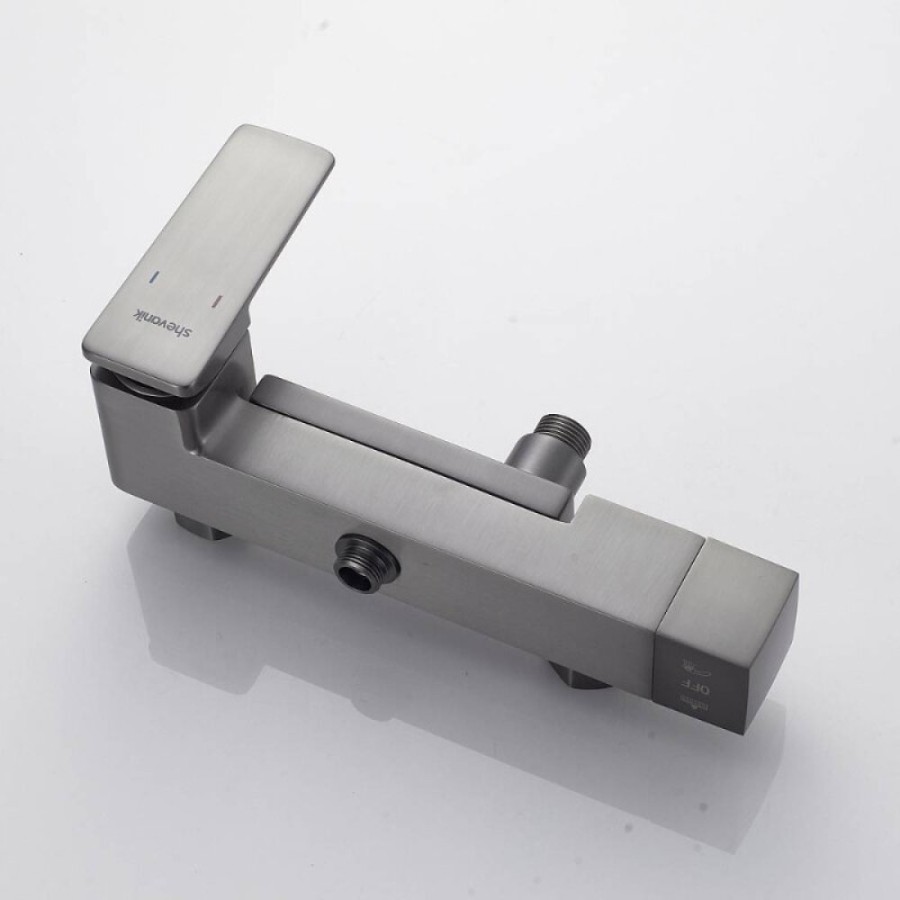 Душевая система Shevanik S8936T, цвет вороненая сталь, gunmetal