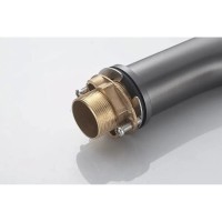 Смеситель для раковины Shevanik S9101T, вороненая сталь, gunmetal