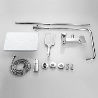 Душевая система Shevanik S9136, цвет хром