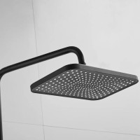 Душевая система Shevanik S9136H, цвет черный матовый