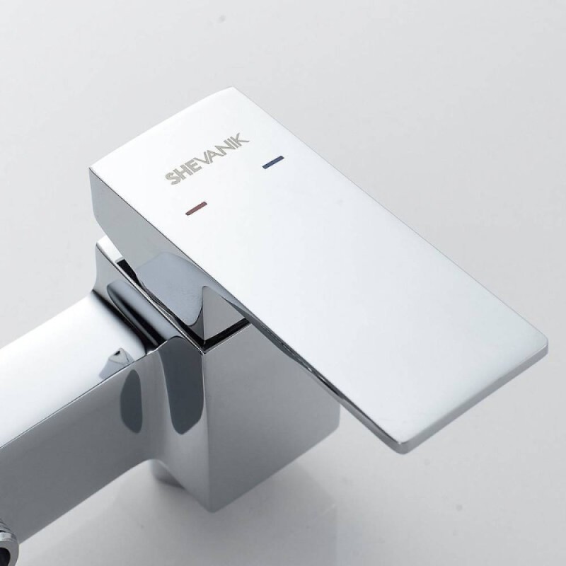 Гигиенический душ Shevanik S9605-1, со смесителем, цвет хром