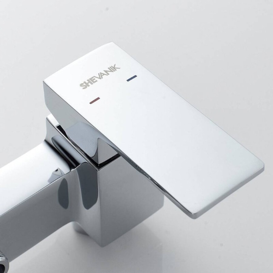 Гигиенический душ Shevanik S9605-1, со смесителем, цвет хром