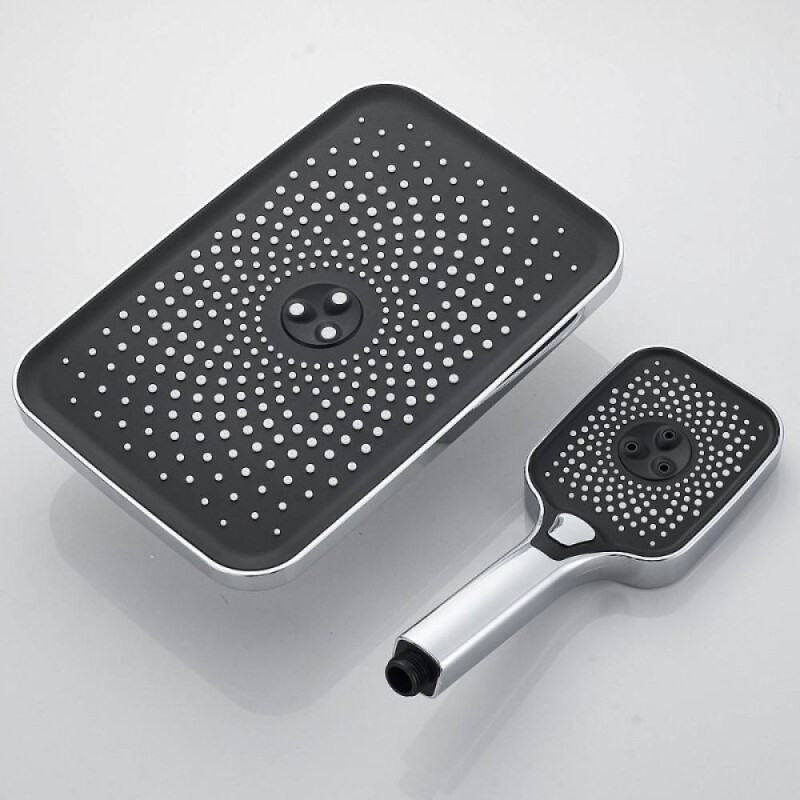 Душевая система Shevanik S9636, цвет хром