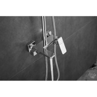 Душевая система Shevanik S9736, цвет хром