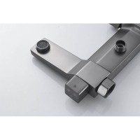 Душевая система Shevanik оружейная сталь S9736T