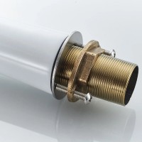 Смеситель для раковины Shevanik S9801F, цвет хром/белый