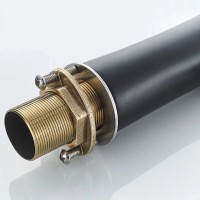 Смеситель для раковины Shevanik S9801H, цвет хром/черный матовый