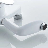 Душевая система Shevanik S9836F, цвет хром/белый