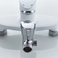 Душевая система Shevanik S9836F, цвет хром/белый