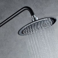 Душевая система Shevanik S9836H, цвет хром/черный матовый