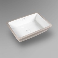 BOND S99-600 Раковина встраиваемая под столешницу 60,5*40*18,5см прямоугольная белая с переливом