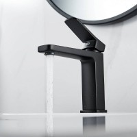 Смеситель для раковины Shevanik S9901H, цвет черный матовый