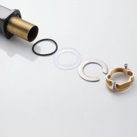 Смеситель для раковины Shevanik S9901T, вороненая сталь, gunmetal