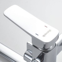 Смеситель для ванны и душа Shevanik S9902, с душевым гарнитуром, цвет хром