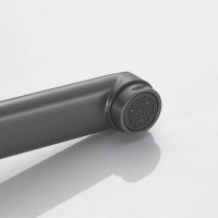 Смеситель для ванны и душа Shevanik S9902T, с душевым гарнитуром, вороненая сталь, gunmetal