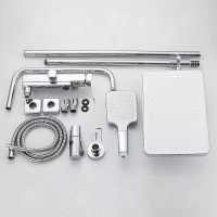 Душевая система Shevanik S9936, цвет хром