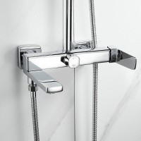 Душевая система Shevanik S9936, цвет хром