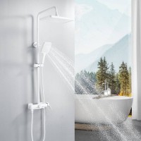 Душевая система Shevanik S9936C, цвет белый