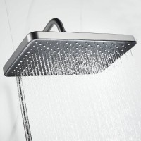 Душевая система Shevanik S9936T, вороненая сталь, gunmetal