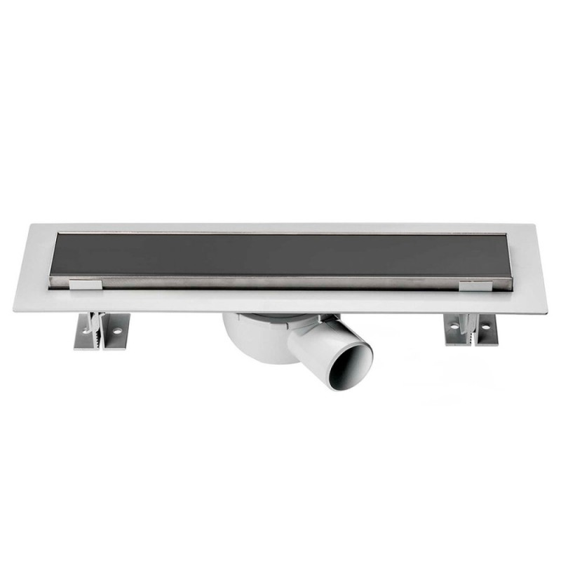 Дренажный канал Vincea Optima SAY.601.60.B.M.S.DUZ, 60 см, черный матовый