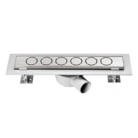 Дренажный канал Vincea Optima SAY.601.70.P.NSNGH, 70 см, хром