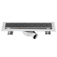 Дренажный канал Vincea Optima SAY.601.80.B.M.S.NSNGH, 80 см, черный матовый