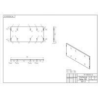 Столешница Cersanit Moduo SB-BL-MOD100, 100 см, дуб