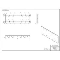 Столешница Cersanit Moduo SB-BL-MOD120, 120 см, дуб