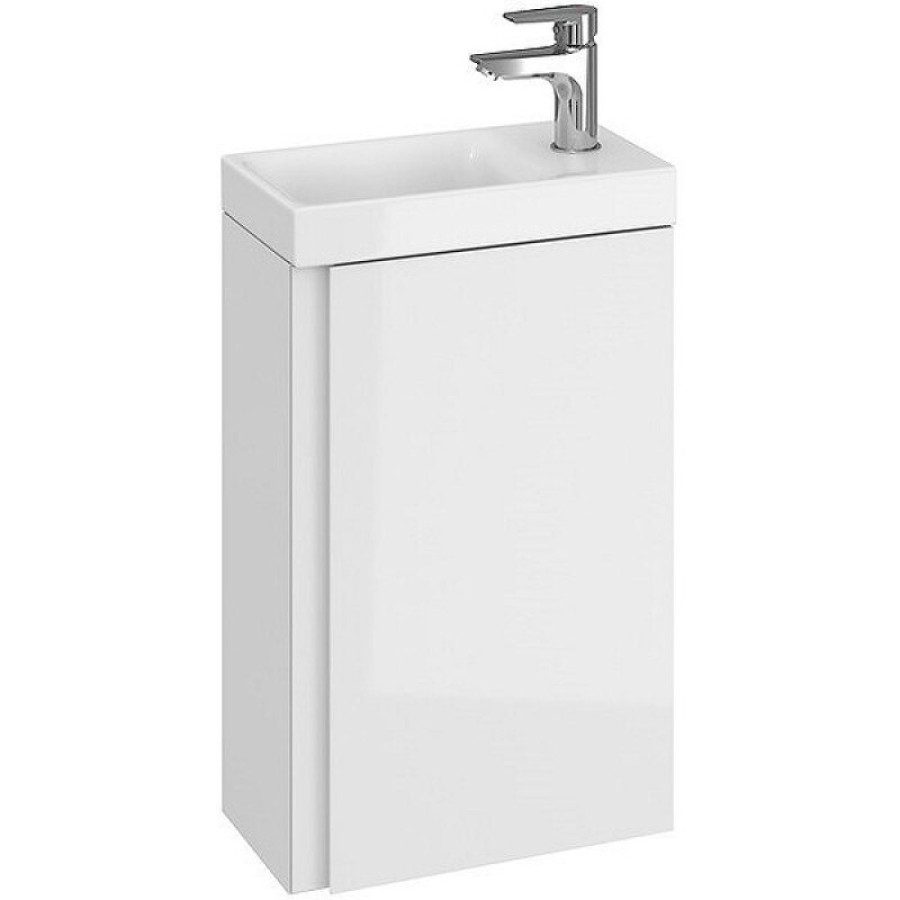 Тумба под раковину Cersanit Moduo SB-SZ-MOD-MO40/Wh, 40 см, подвесная, белая